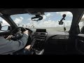 BMW M2 M Performance Edition w/ Dinan P2 tune in traffic on track at Homestead-Miami Speedway