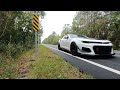 Screaming Catless Full Exhaust Camaro ZL1 1LE Launch and Fly Bys