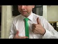 How to tie a tie?