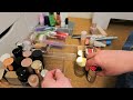 HUGE FULL MAKEUP COLLECTION DECLUTTER & ORGANIZATION MAY 2024 | Clare Walch
