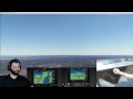 MSFS 2020 Test Flight - 7900X3D, 4070Ti, Multiple Monitors, Touch Panels