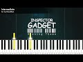 [Intermediate] Inspector Gadget Opening Theme - Inspector Gadget | Piano Tutorial