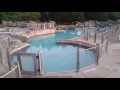 draining the water at Wildwater Kingdom (September 5th, 2016)