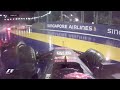 F1 Max Verstappen Onboard Crashes