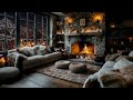 🔥 Winter Fireplace ASMR for Peaceful Sleep and Relaxing - My Ambience
