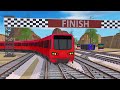 踏切アニメ あぶない電車 TRAIN 🚦 Fumikiri 3D Railroad Crossing Animation #1