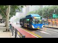 4K Morning Rain Walk with Ambience Sound: Jongno 3 to Gwanghwamun | Seoul, Korea| Viet Walker