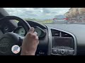 CRAZY!! Audi R8 going FULL Throttle on highway //