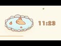 30 minutes - Relax & study with me Lofi | Cozy capybara #timer #30minrelaxingmusic  #pomodoro  #lofi