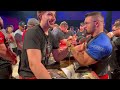 East vs West Challenger series after-pull @james.english  @milolarratt  and more #armwrestling