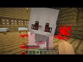 NAMORADA YANDERE com a FAMÍLIA YANDERE em uma JANGADA no MINECRAFT