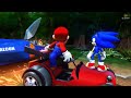 Mario VS Sonic Random Fight Battle 1