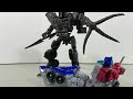 Transformers Rise of The Beasts Optimus Prime VS Scourge EPIC  Stop Motion