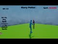 Harry Potter Game | Character Gameplay Concept