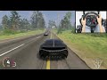 Bugatti La Voiture Noire - The Crew 2 | Logitech g29 gameplay