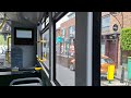 Ride on board Dublin bus Wright StreetDeck Electroliner EW88 Route C1 to Adamstown Station 17/6/24