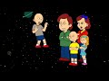 Classic Caillou eats the Earth and gets grounded