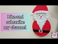 Santa Claus Door Wall Hanging Ideas 🌲 Christmas Craft Ideas you must try!!