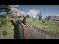 Red Dead Redemption 2 ASMR | Walking | Strawberry to Valentine | Nature Ambience