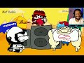 NOSTALIGA QUE ME MATOU DE RIR!! React Friday Night Funkin Semana 1 - 7 (Todas as animações)