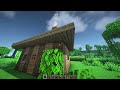 Simple minecraft survival house for 1st night