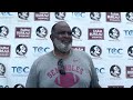FSU DT coach Odell Haggins on Josh Farmer The Leader, and Darrell Jackson’s time to shine