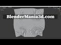 Blender 2.8 Tutorial - Sculpt Cloth Brush