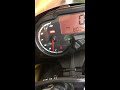 APRILLIA RS4 125 RED WARNING TRIANGLE FIX