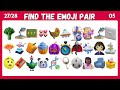 Find The Odd Emoji Out | Emoji Puzzle