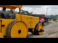 Road Roller Unloading from TATA Truck | Road Construction Equipment