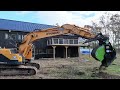 Setting up an excavator screener bucket