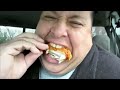 Joey Eating Chicken in Reverse