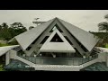 A family home and restaurant inspired by a nearby volcano