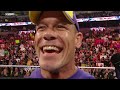 Raw: John Cena responds to The Rock's rap
