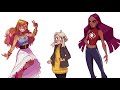 Shape Language & Colour • NatHH Character Lineup (speed paint)