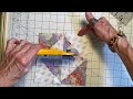 How to make disappearing quilt blocks - 4 different shapes - unlimited designs! with Tulip Square