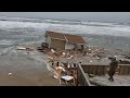 Second Rodanthe house collapses into the ocean - Video by Don Bowers