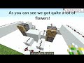 How to build a FAST FLOWER FARM [1.13 - 1.16]