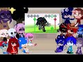 FNF MOD characters & Gachatubers✨ React To Sonic.exe Returns Part8/8 Final Part! || Bonus Special ||