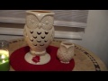 Bath & Body Works Owl Candle Luminary