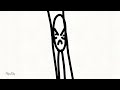 old animation #1 - a man between 2 walls - by mister rabbit