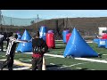 Team Darkside at ASG X-Ball Paintball Tournament - AJ playing back and dorito