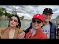 I'm taking Bateaux mouches Parisian with my 3 sisters  @pinaysaparisvlogbeth4268