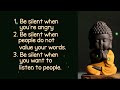 Be Silent in these 3 Situations in Life. Buddha life advice Motivational Video