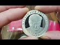 Coin Shop Pick-ups #silver #silverstacking #silverrounds #trump #halfdollar #maga #lcs