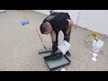 Amazing Restaurant Renovation DIY Epoxy Flooring