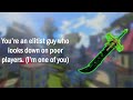 What Your Sword Says About You! (Blox Fruits UPD 20)