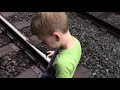 WALKING THE TRAIN TRACKS AND FINDING BONES!