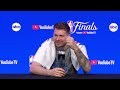 Dallas Mavs Interviews Before Game 2 of NBA Finals vs Celtics: Luka Doncic, Kyrie Irving, More