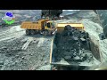 EXCAVATOR HYUNDAI R850LC | loading OB batu jahanam‼️ #eps58 #automobile #miningtruck